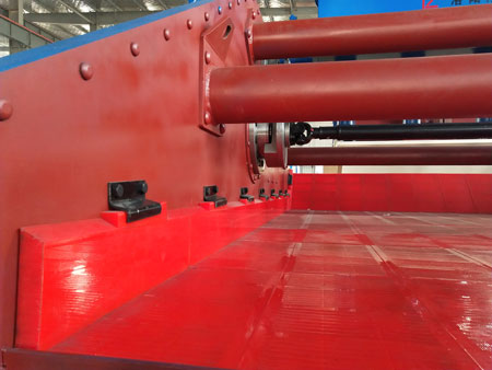 Polyurethane dehydrated sieve plate