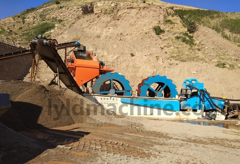 small sand washing plant