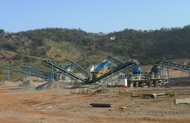 sand gravel plant